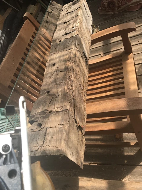Barn Beam Wood Shelf, Architectural Salvage, Fireplace Mantel , Maple 2