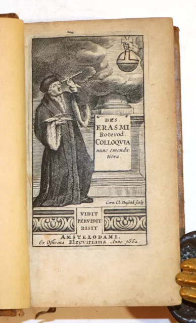 ERASME - Colloquia  - Amsterdam, Elzevier, 1662