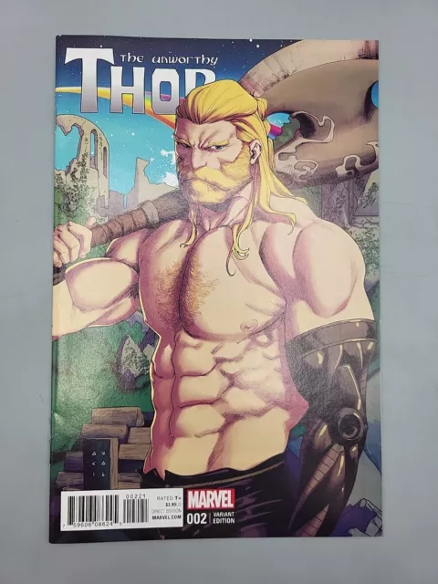 The Unworthy Thor #2/A 2017 Marvel Kris Anka Variant Comic Book
