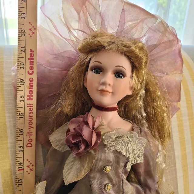 Show Stoppers Porcelain Doll “Anastasia” 22"