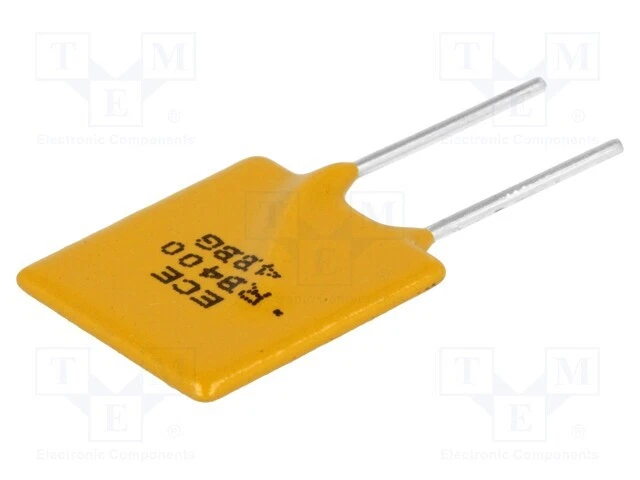 Sécurité: Ptc Polymère 14x20, 1mm 4A Dimensions de la Grille: 5,1mm RB400-30
