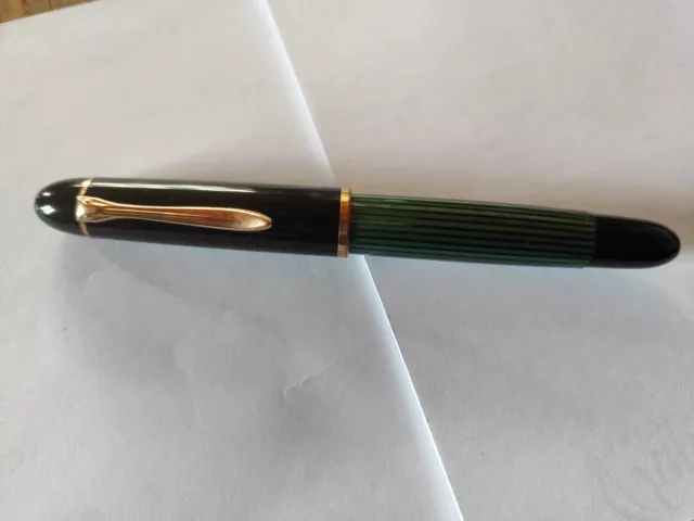 Vintage Pelikan 140 Fountain Pen, 14kt F Nib