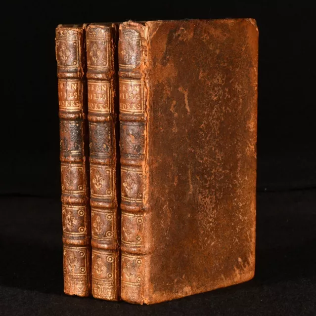 1736 3vol The Genuine Works in Verse and Prose of George Granville Calf