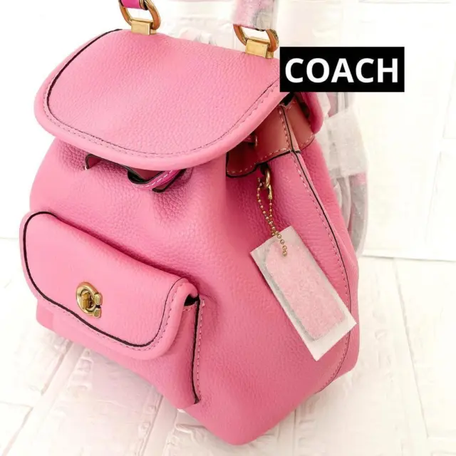 Coach mini Backpack Pink CH588 New