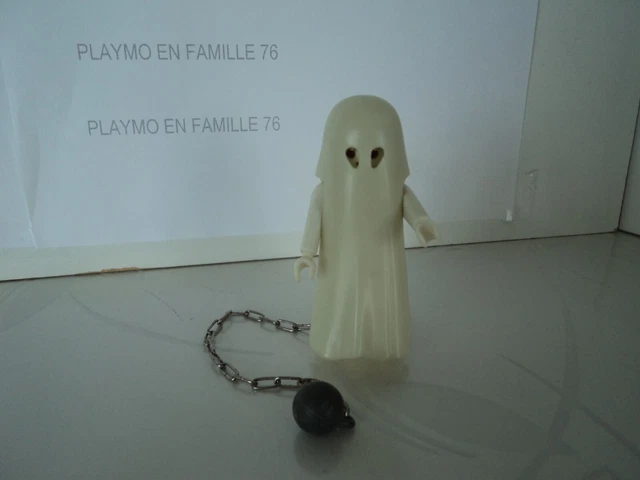 PLAYMOBIL FIGURINE FANTÔME Couche Dure Chaîne Boule En Acier 3317 Château... EUR 11,00 - FR