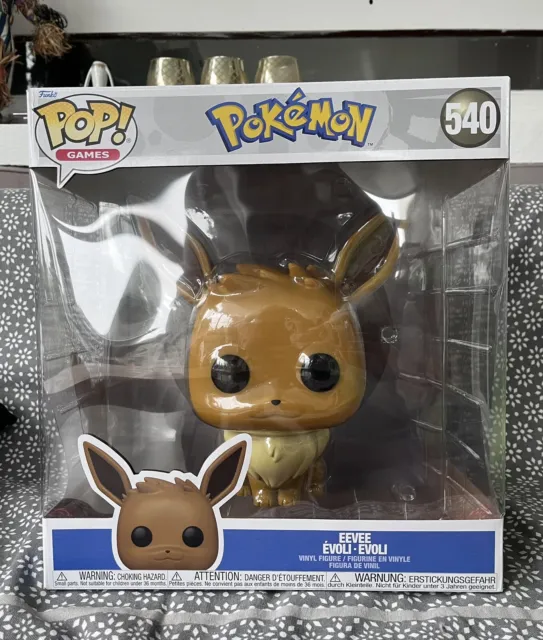 Figurine Pop Pokémon #540 pas cher : Eevee - Evoli (EMEA) - 25 cm