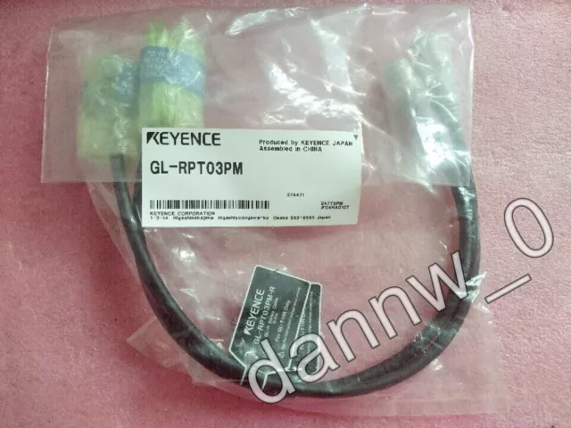 New In Box KEYENCE GL-RPT03PM Optical Fiber Sensor