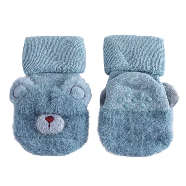 1 Pair Newborn Socks Allergy Free Tear-resistant Warm-keeping Infant Toddler