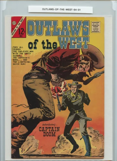 Outlaws of the West #64, NM, 1967, 1ST APPEARANCE: CAPTAIN DOOM, RUDY PALAIS ART