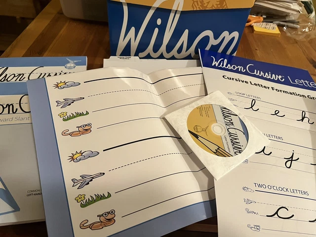 TEACHING RESOURCE: CURSIVE Writing Kit Wilson Language W/ Workbooks ...
