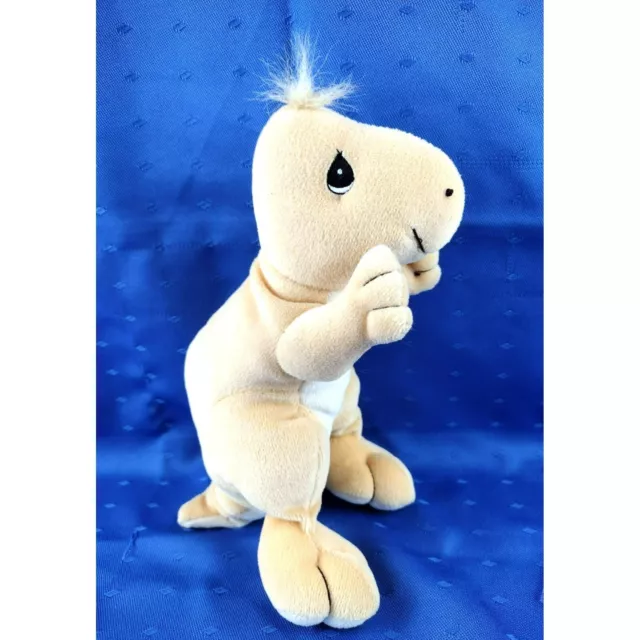 Precious Moments Tender Tails Dino Mite Dinosaur Plush 8 Inch Enesco Raptor 1999