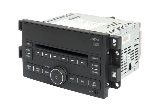 2010 CHEVROLET AVEO AM FM Radio Receiver Single Disc CD MP3 Player ...