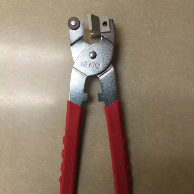 GLASS & TILE CUTTER NIPPER PLIERS with Tungsten Carbide Cutting Wheel
