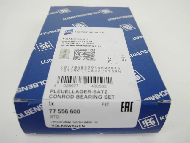 KOLBENSCHMIDT 77752600 Conrod Bearing Set
