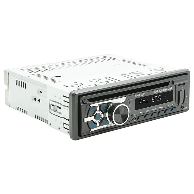 Single Din Stereo Radio Bluetooth Car MP3 Player Hands-free FM/USB/CD/DVD/AUX-IN