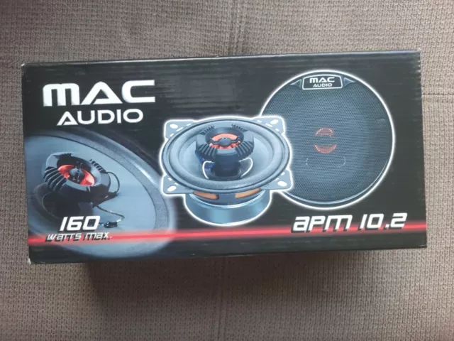 *TOP* Mac Audio APM 10.2 160W 2Wege Hompo System Lautsprecher Auto