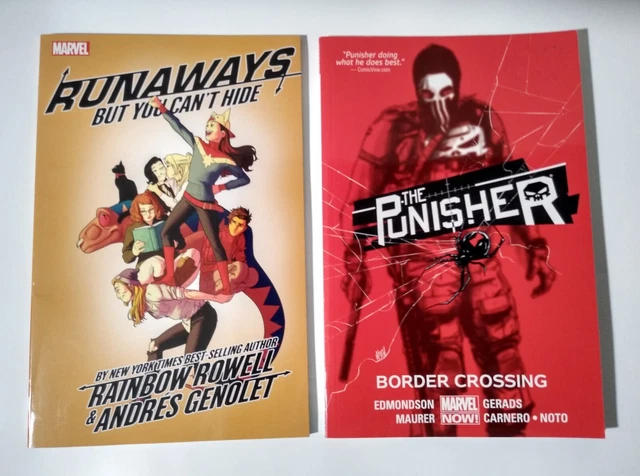 Marvel TPB Bundle Lot - Runaways Vol 4 & Punisher Vol 2