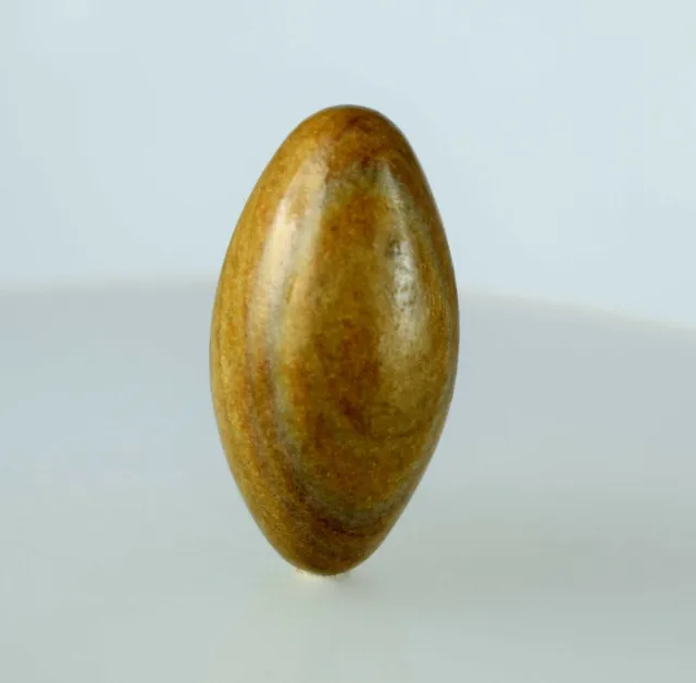 Shiva Lingam Religious 1.44" Natural Healing Stone 16.88 Gram Home Decor Stone