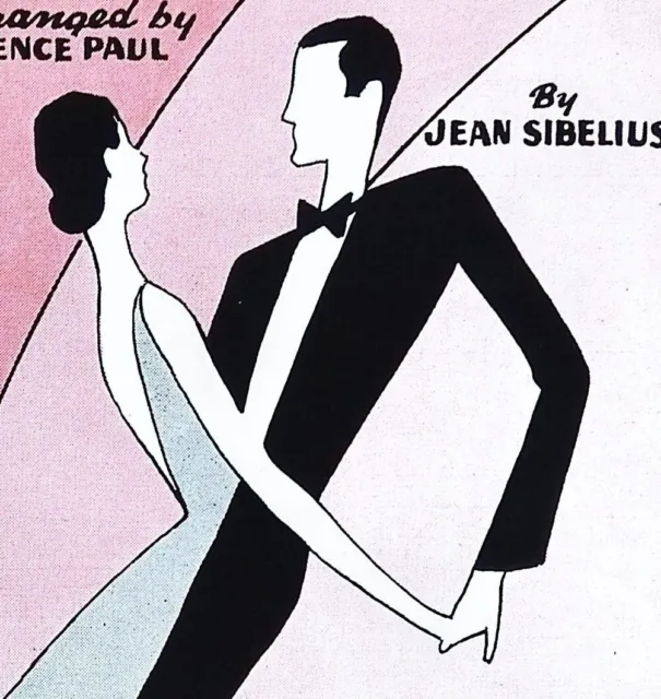 1940 VALSE TRISTE Sheet Music Jean Sibelius Lawrence Paul Couple ...