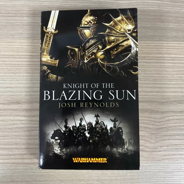 Knight Of The Blazing Sun Warhammer Fantasy Novel 2012 Empire Bretonnia Book Aos