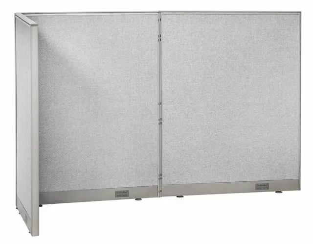 GOF Freestanding L Shaped Office Partition Room Divider 30"D x 96"W x 60"H