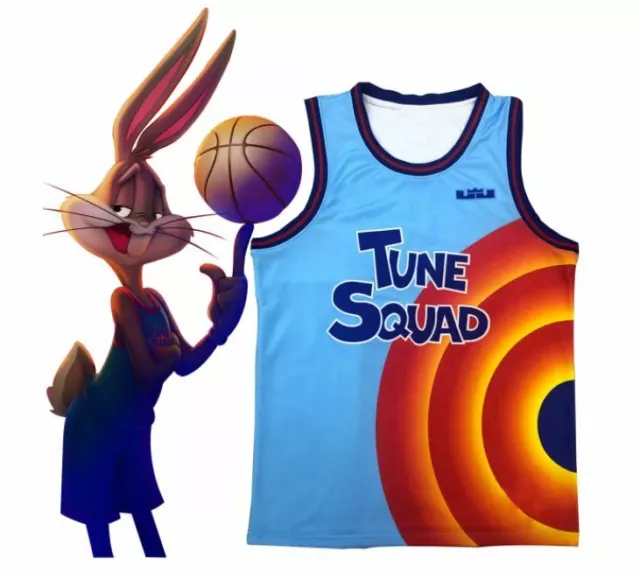 Bugs Bunny #1 Space Jam Tune Squad Looney Tunes Jersey