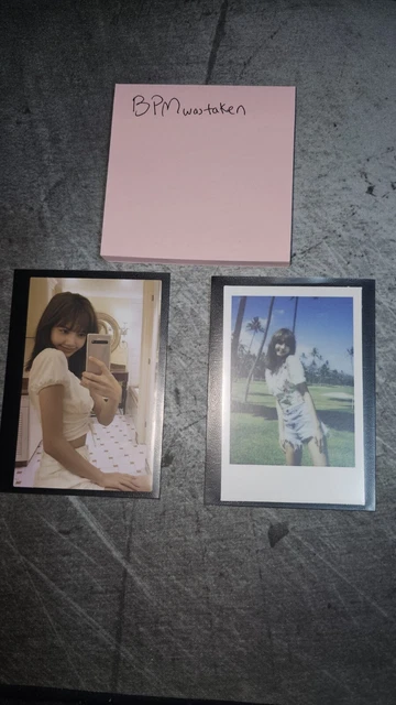 BLACKPINK LISA SUMMER Diary 2019 Hawaii Trading Card