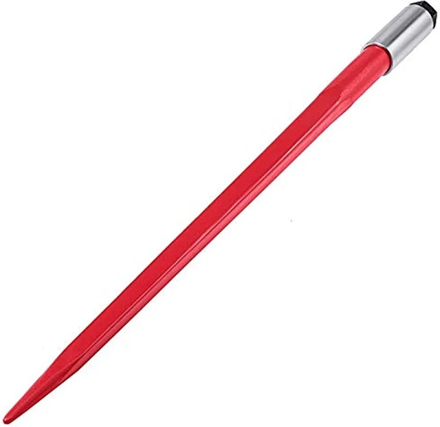 Bale Spear 4500 lbs Capacity, Bale Spike Quick Attach Square Hay Bale Spears