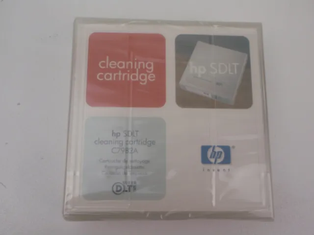 Hp C7982A Sdlt Tape Cassette Cleaning Cartridge New