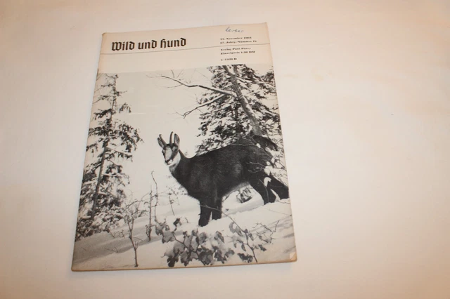 WILD UND HUND 1964-HEFT Nr-18