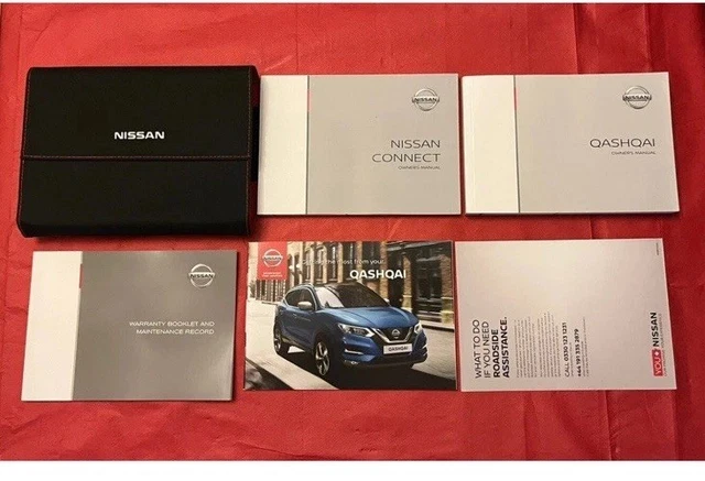 Genuine Nissan Qashqai Owners Manual Pack – 2017-2021, Service Book & Handbooks