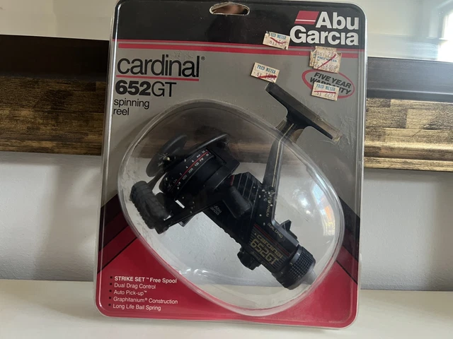 VINTAGE ABU GARCIA Cardinal 652 GT Fishing Reel. New! £100.00
