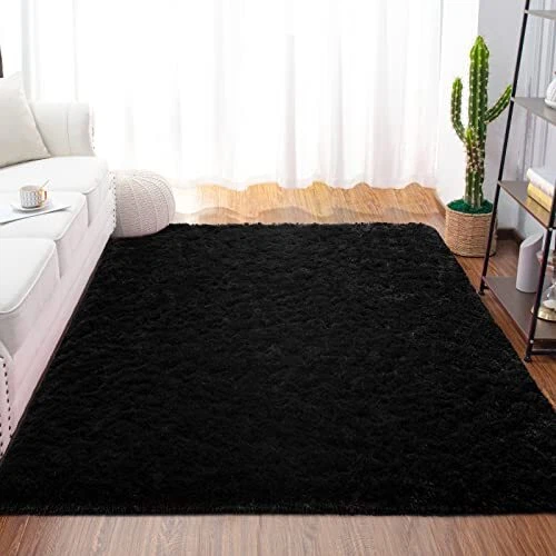 Ultra Soft Area Rugs 3x5 Feet Fluffy Carpets for Bedroom Kids Girls
