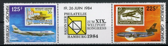 Gabun 888-89 postfrisch Philatelie #HE789