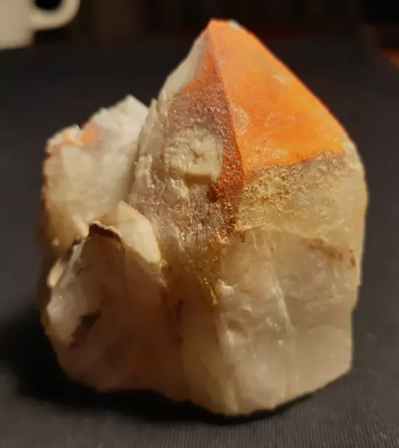 Mineral: Quarz; Steinbruch Hakenkrümme in Aue, DE; ca. 6,8 x 5,1 x 7 cm