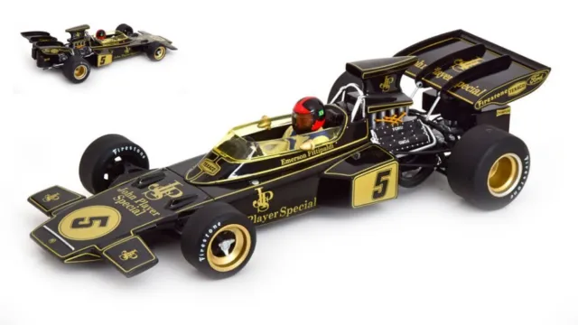 Model Car formula 1 F1 Scale 1:18 Lotus 72D Jps Spain Gp 1972 Fittipaldi J