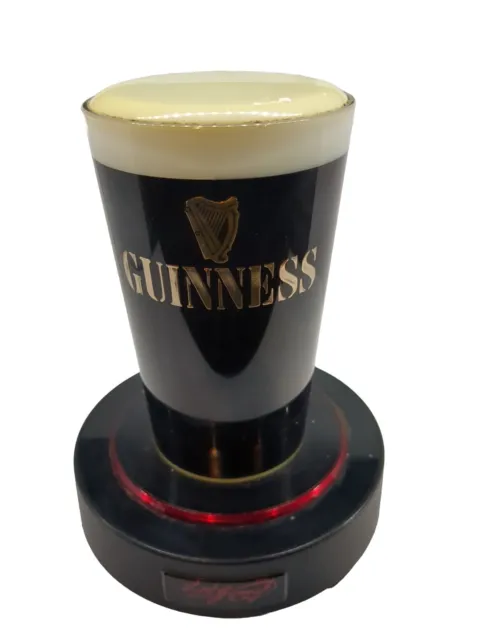 Guinness Illuminated Bar Top Font Shell Mancave, Home Bar