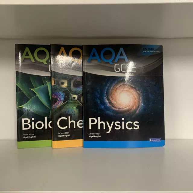 AQA GCSE Buchpaket, Physik, Wissenschaft, Triple Science Chemie & Biologie B19