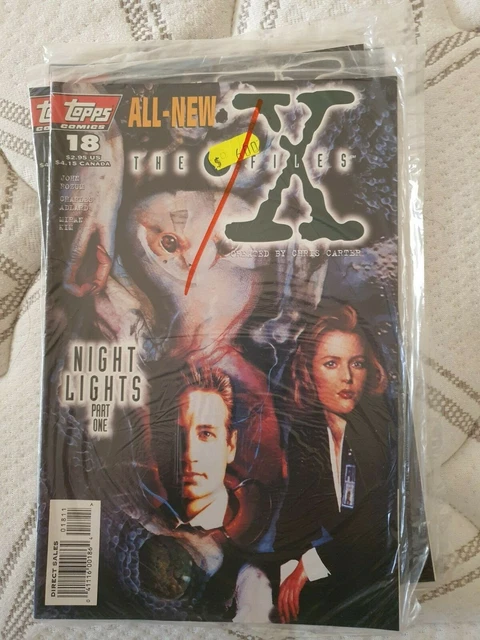  THE X FILES TOPPS COMICS Number EIGHTEEN & NINETEEN 18 19  "Night Lights" 