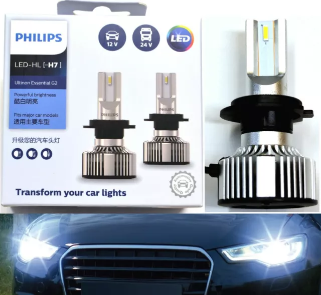 Philips Ultinon Pro3101 LED White H7 Two Bulbs Head Light High