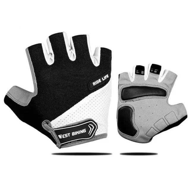 Bicycle Gloves Guanti Da Ciclismo Unisex A Mezze Dita Guanti Da Bici Antiscivolo