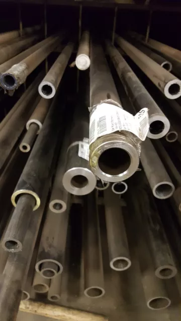 2.5" OD x 1/2" Wall DOM Seamless Round Tube x 12" Long, 1.5" ID