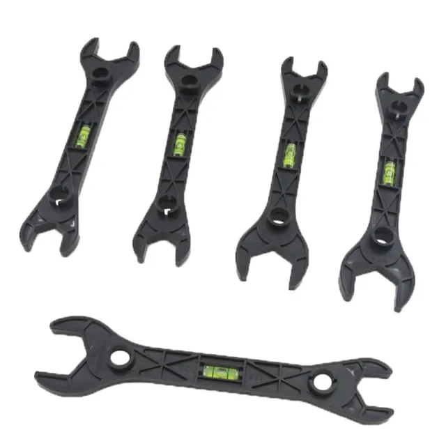 Plastic Multifunctional Dual Headed Wrench Fine Workmanship With Spirit L.C3