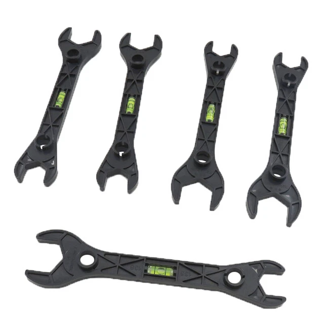 Plastic Multifunctional Dual Headed Wrench Fine Workmanship With Spirit Level MG