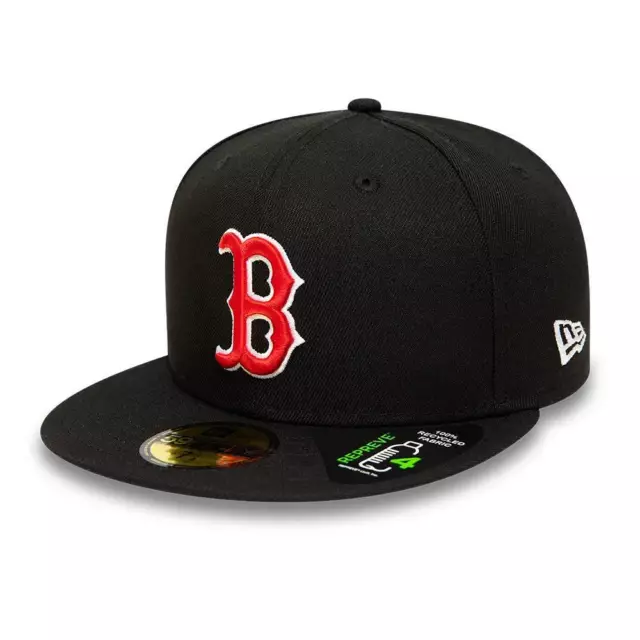 New Era Repreve 59Fifty MLB Boston Red Sox Fitted Cap schwarz 96588