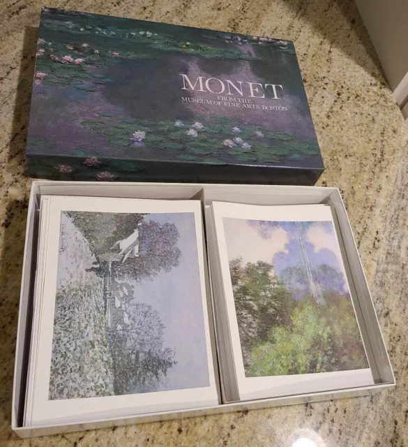 Claude Monet at The Museum of Fine Arts Boston 28 Note Cards & Envelopes