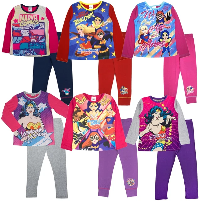 Superhero girl pajamas 2025