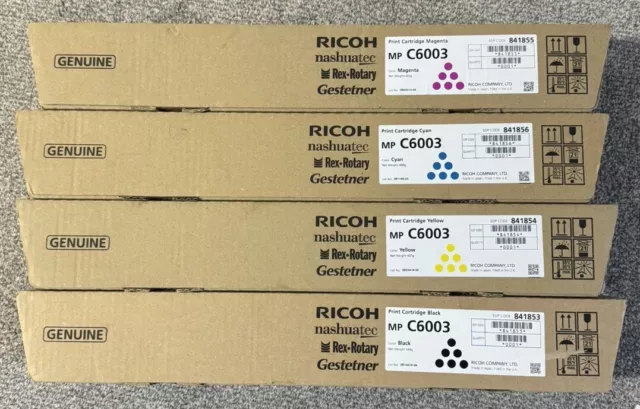 Ricoh Toner Mpc6003 Full Set