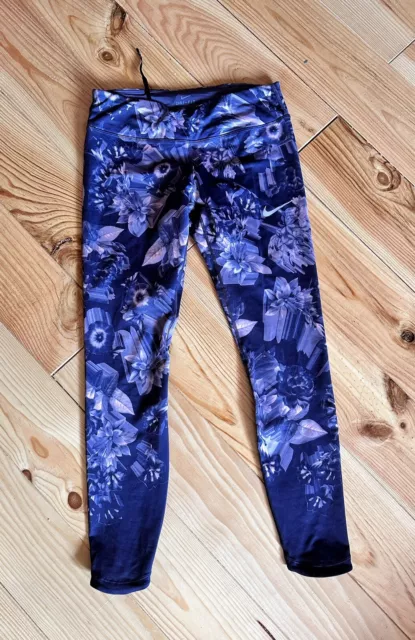 Nike Epic Lux Printed Running Tights Women's Size Small New - CI0291 686