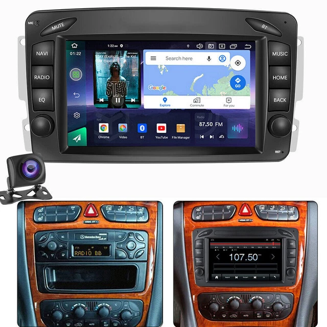 AUTORADIO ANDROID 11 pour Mercedes Benz W203 Vito W639 W168 Vaneo CLK ...
